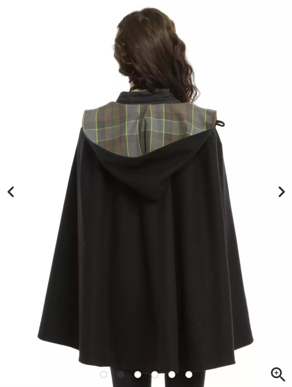 Outlander Fraser Tartan Reversible Cape - Picture 2 of 8